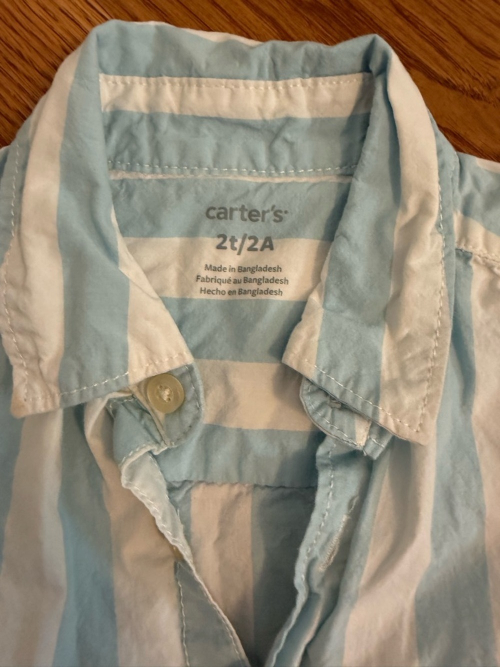 Bundle of 3 Toddler Boy Short Sleeve Button Down Shirts size 2T Ralph Lauren - Picture 7 of 12